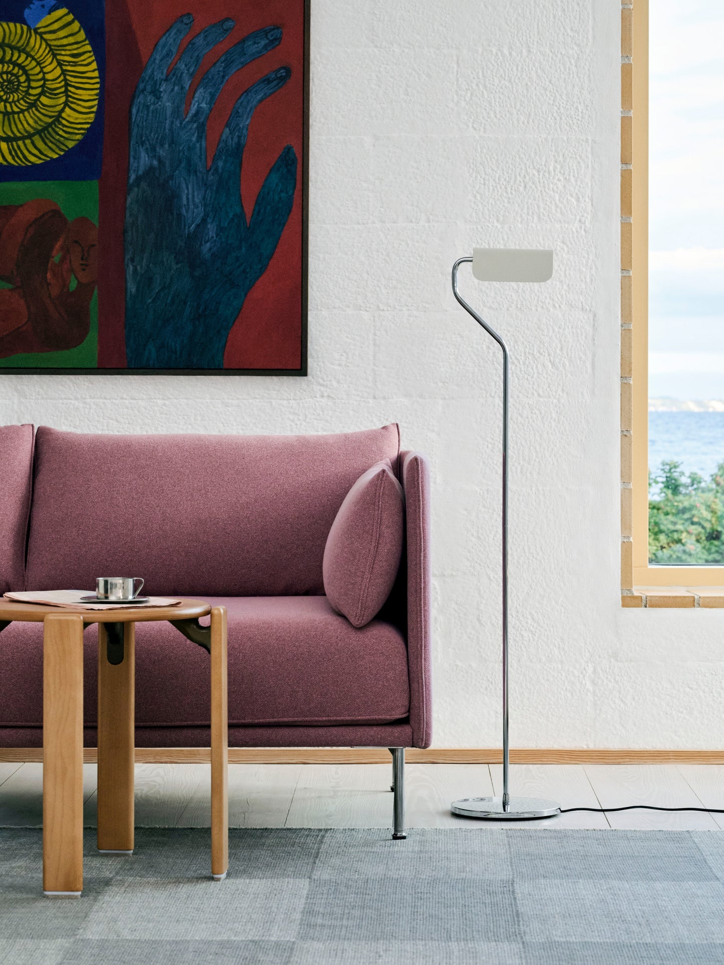 HAY Apex vloerlamp Emerald Green