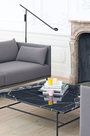 HAY Fifty-Fifty vloerlamp Soft Black