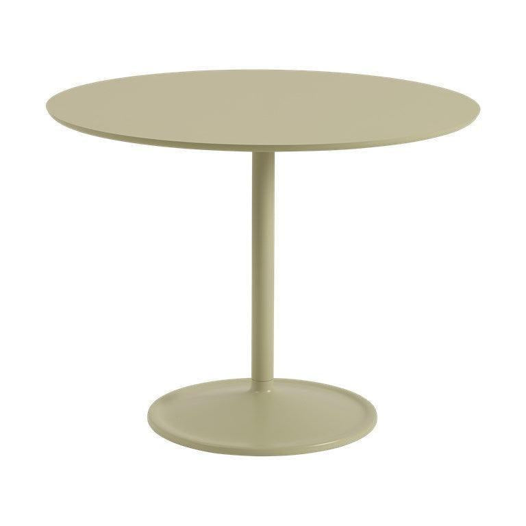 Muuto Soft eettafel rond Ø95 cm Beige Green
