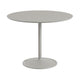 Muuto Soft eettafel rond Ø95 cm Grey Linoleum/Grey