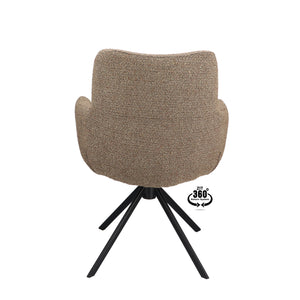 HelloChair HC34 Comfo eetkamerstoel Rhythm Brown