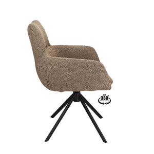HelloChair HC34 Comfo eetkamerstoel Rhythm Brown