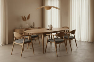 HelloChair HC309 Ori eetkamerstoel Boh 800 eiken waxed wild