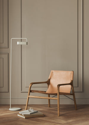 Bolia Scribe vloerlamp Antique Brass