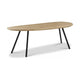 Dyyk Spott eettafel organisch Eiken Groove 270x120 cm