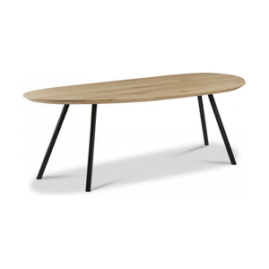 Dyyk Spott eettafel organisch Eiken Groove 250x115 cm