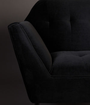 Dutchbone Kate fauteuil Black