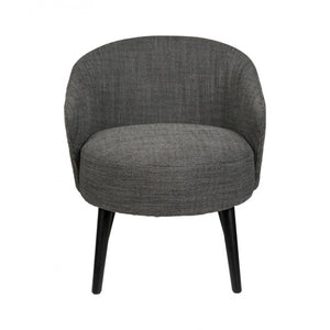 Dutchbone Waldo fauteuil anthracite