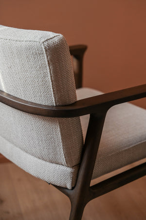 HelloChair HC117 Fyna eetkamerstoel Silent Natural poot essen coffee