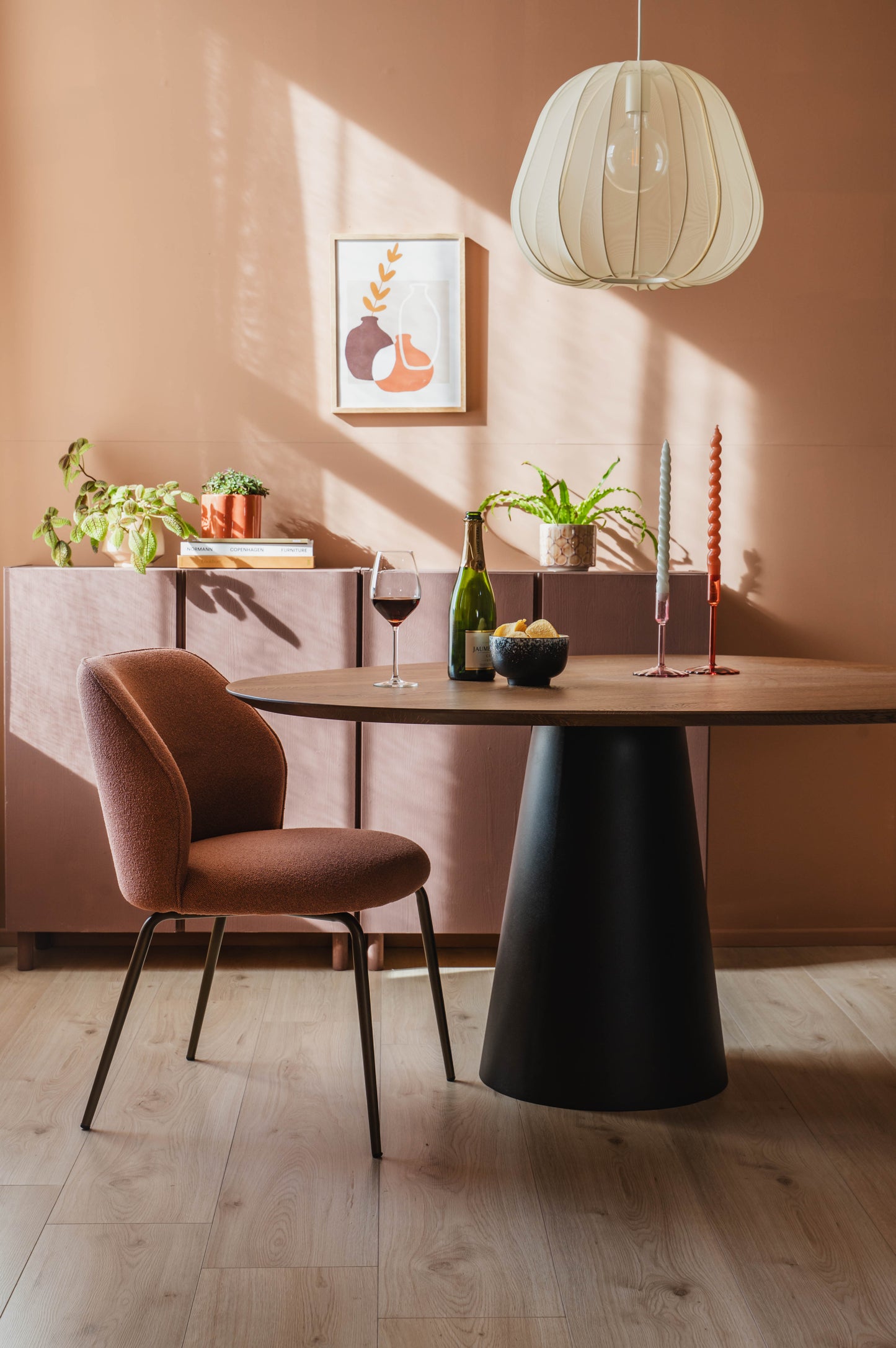 HelloChair HC21 Rivi eetkamerstoel Lake Terra spinpoot beige