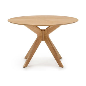 Kave Home Naanim eettafel rond Ø120 cm Naturel