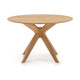 Kave Home Naanim eettafel rond Ø120 cm Naturel