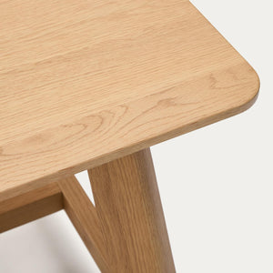 Kave Home Idun eettafel 200x100 cm eikenhout