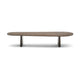 Kave Home Pirita salontafel massief eiken donker