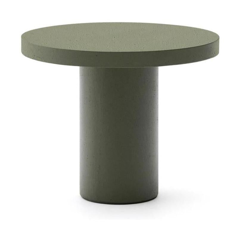 Kave Home Aiguablava tuintafel Ø90 cm cement Groen