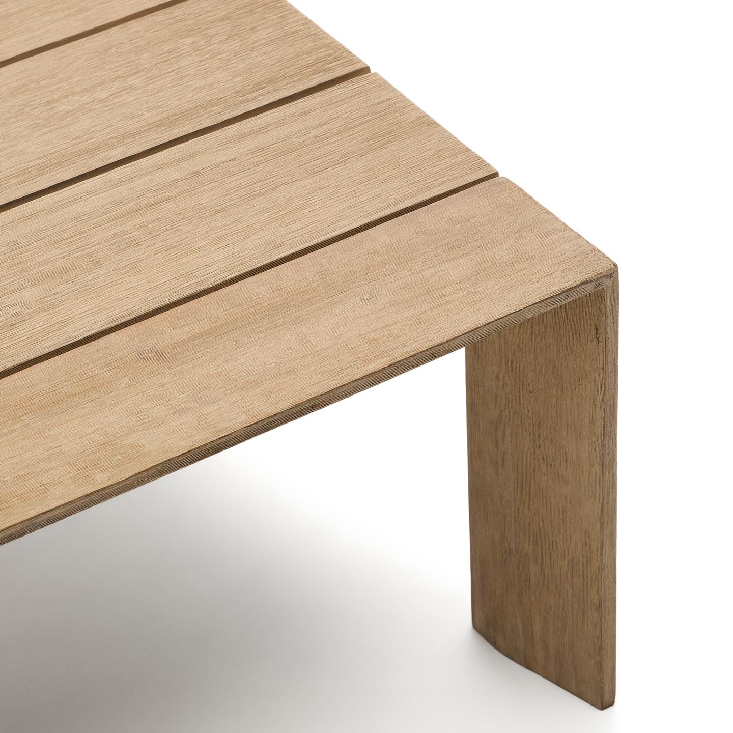 Kave Home Ambra salontafel 140x82,5 cm acaciahout