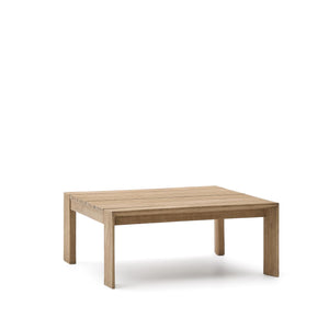Kave Home Ambra salontafel  82,5x82,5 cm acaciahout