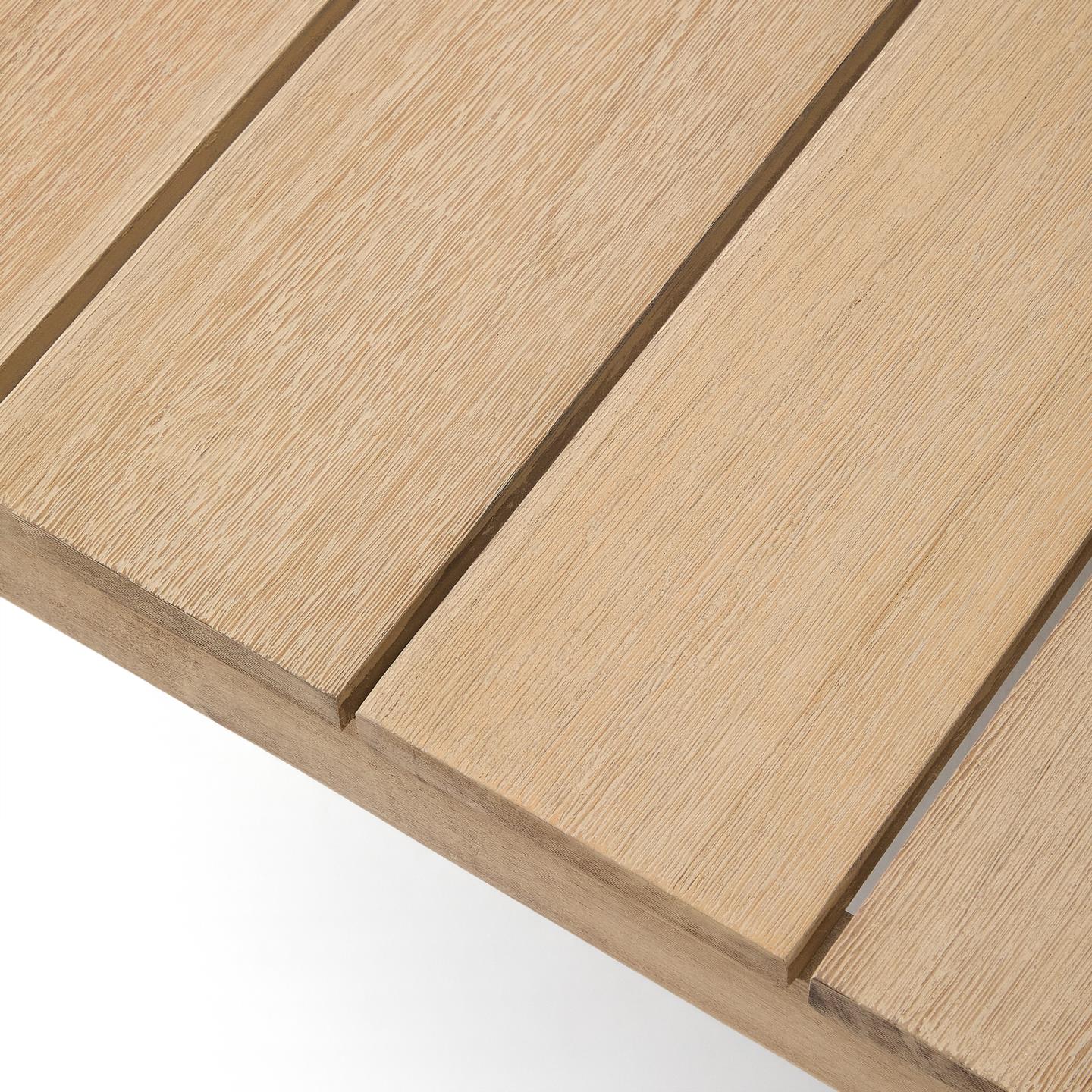 Kave Home Ambra salontafel 140x82,5 cm acaciahout