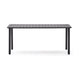 Kave Home Brai tuintafel 180x90 cm gegalvaniseerd Donkergrijs