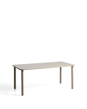 Kave Home Brai tuintafel 180x90 cm gegalvaniseerd Taupe