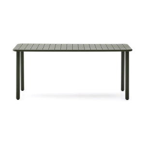 Kave Home Brai tuintafel 180x90 cm gegalvaniseerd Groen