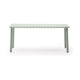 Kave Home Brai tuintafel 180x90 cm gegalvaniseerd Turquoise