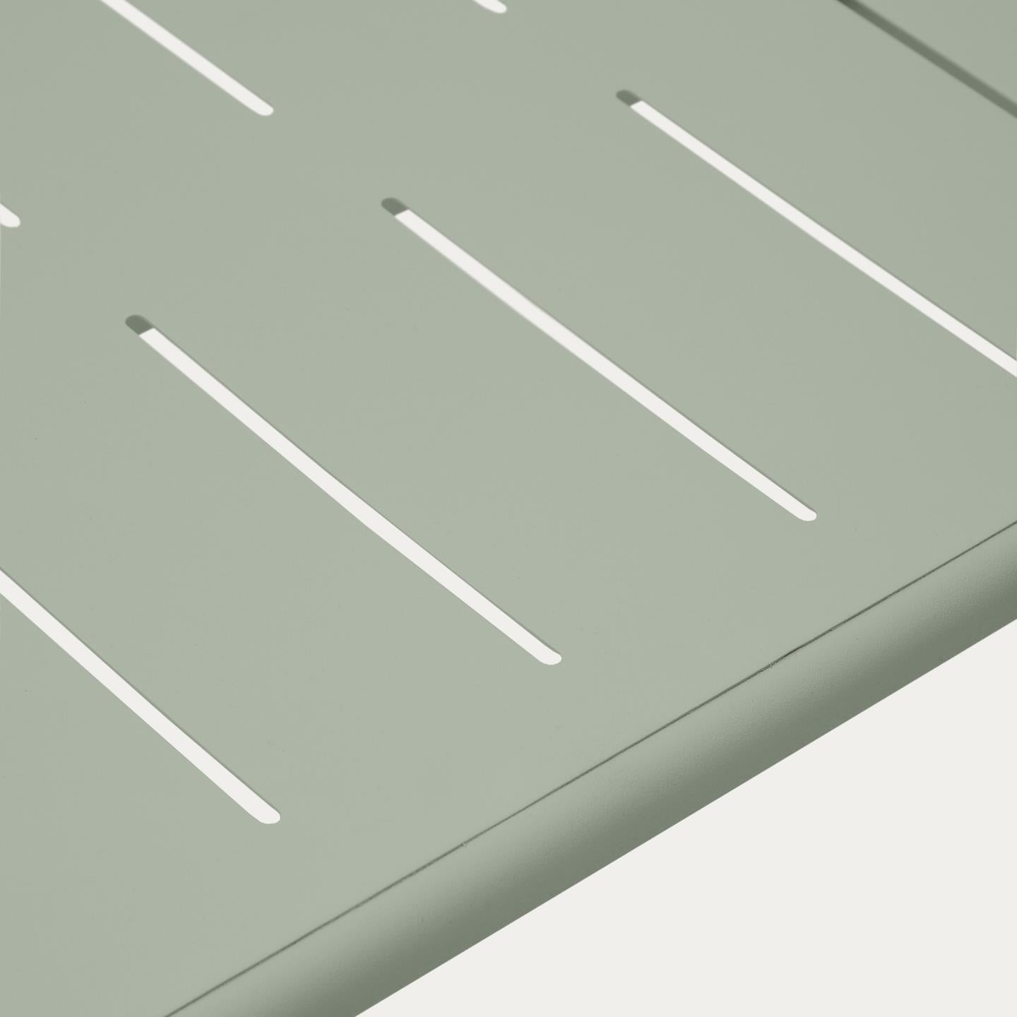 Kave Home Brai tuintafel 180x90 cm gegalvaniseerd Turquoise