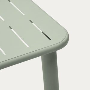 Kave Home Brai tuintafel 180x90 cm gegalvaniseerd Turquoise