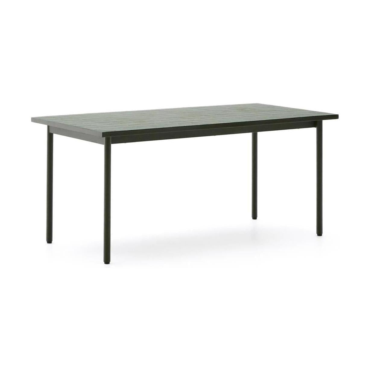 Kave Home Maurina tuintafel 182x91 cm Groen