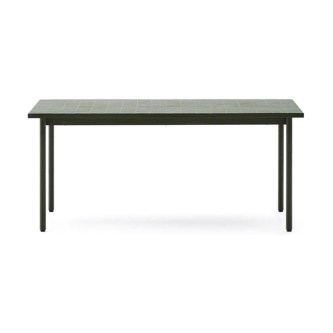 Kave Home Maurina tuintafel 182x91 cm Groen
