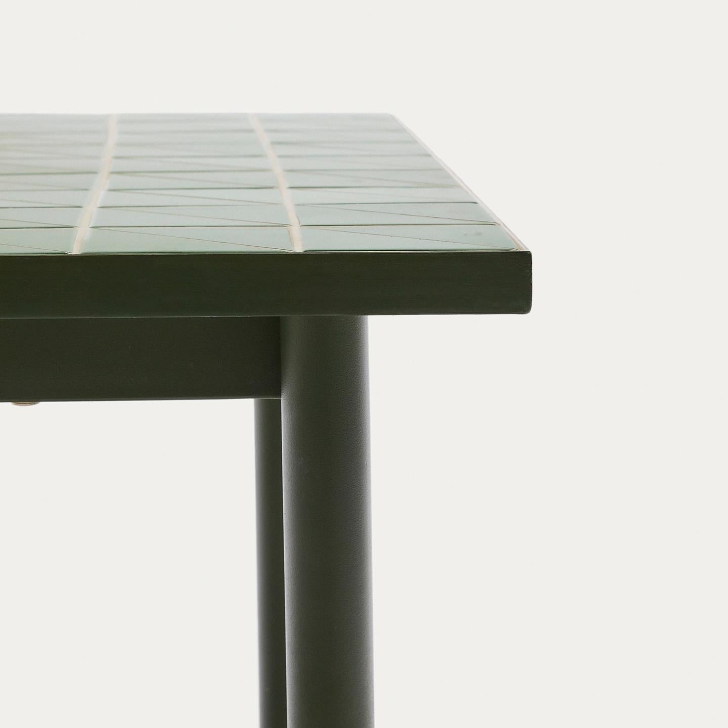 Kave Home Maurina tuintafel 223x101 cm Ecru