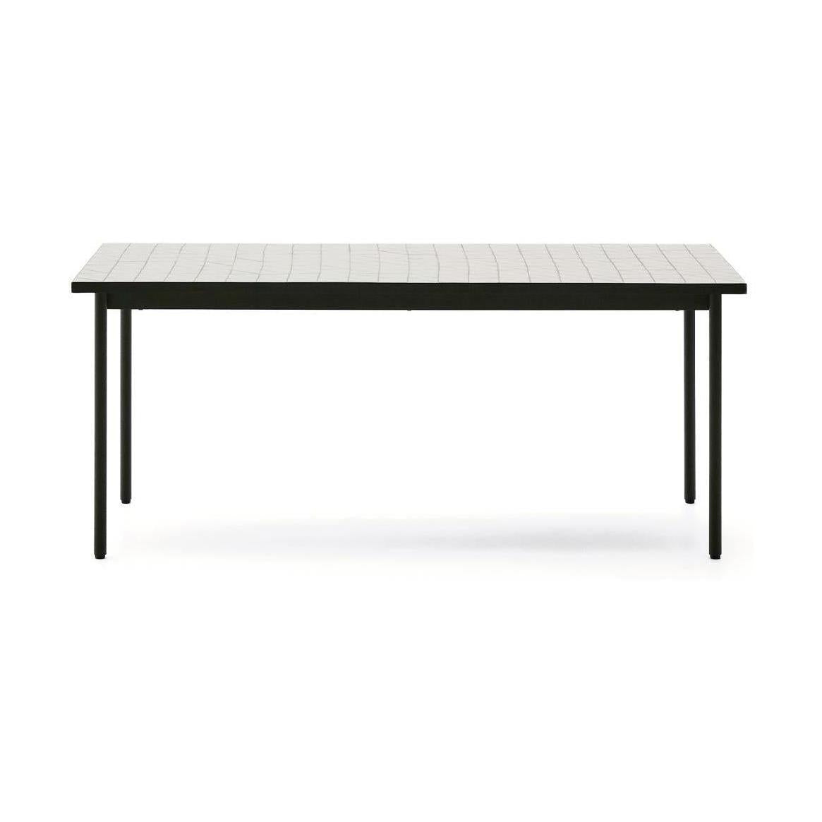 Kave Home Maurina tuintafel 182x91 cm Ecru