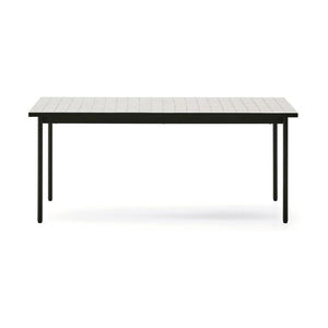 Kave Home Maurina tuintafel 182x91 cm Ecru