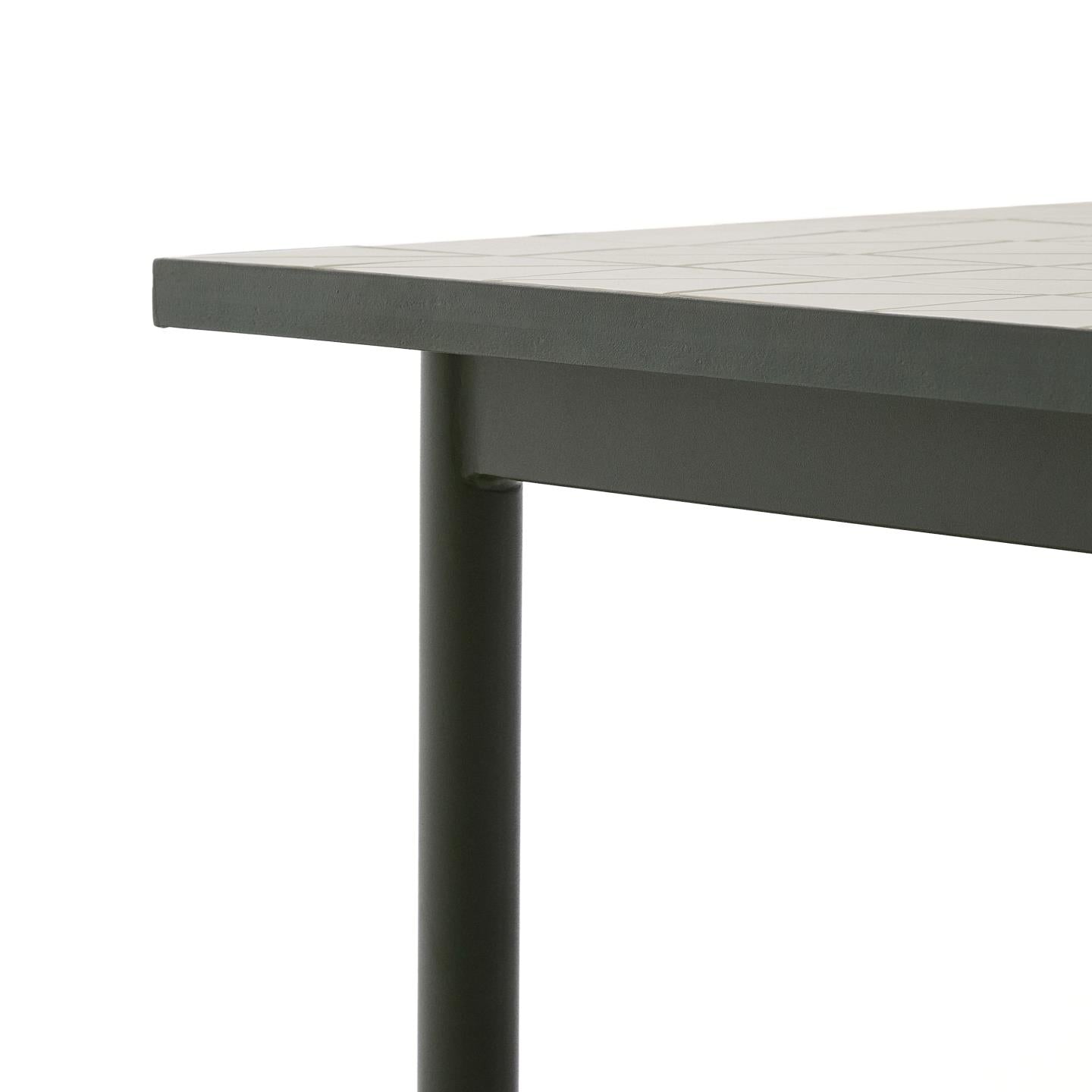 Kave Home Maurina tuintafel 223x101 cm Ecru
