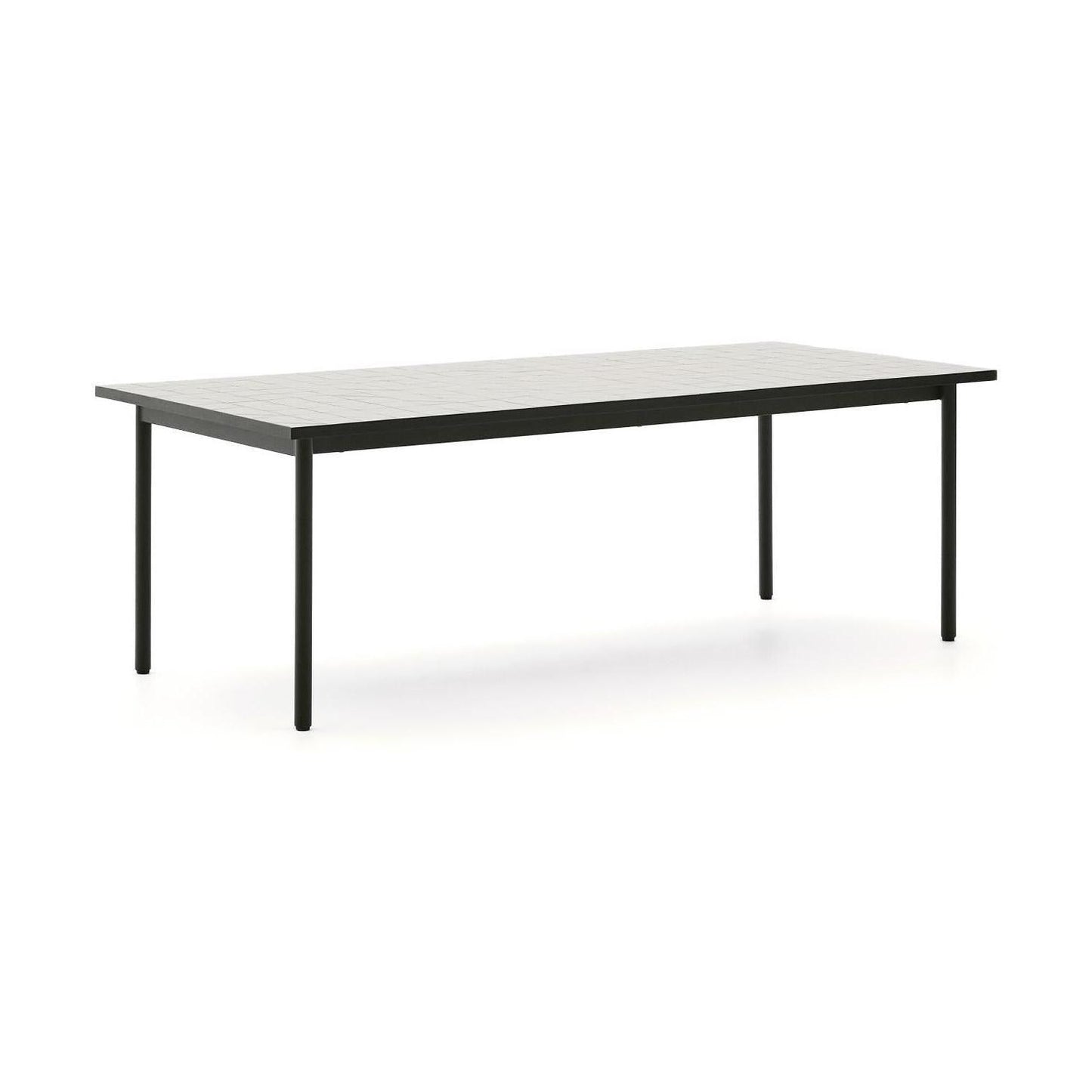 Kave Home Maurina tuintafel 223x101 cm Ecru