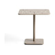Kave Home Brai tuintafel 70x70 cm gegalvaniseerd Taupe