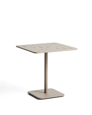 Kave Home Brai tuintafel 70x70 cm gegalvaniseerd Taupe