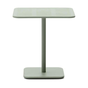 Kave Home Brai tuintafel 70x70 cm gegalvaniseerd Turquoise