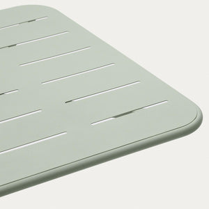 Kave Home Brai tuintafel 70x70 cm gegalvaniseerd Turquoise