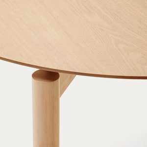 Kave Home Indara eettafel rond Ø100 cm Naturel
