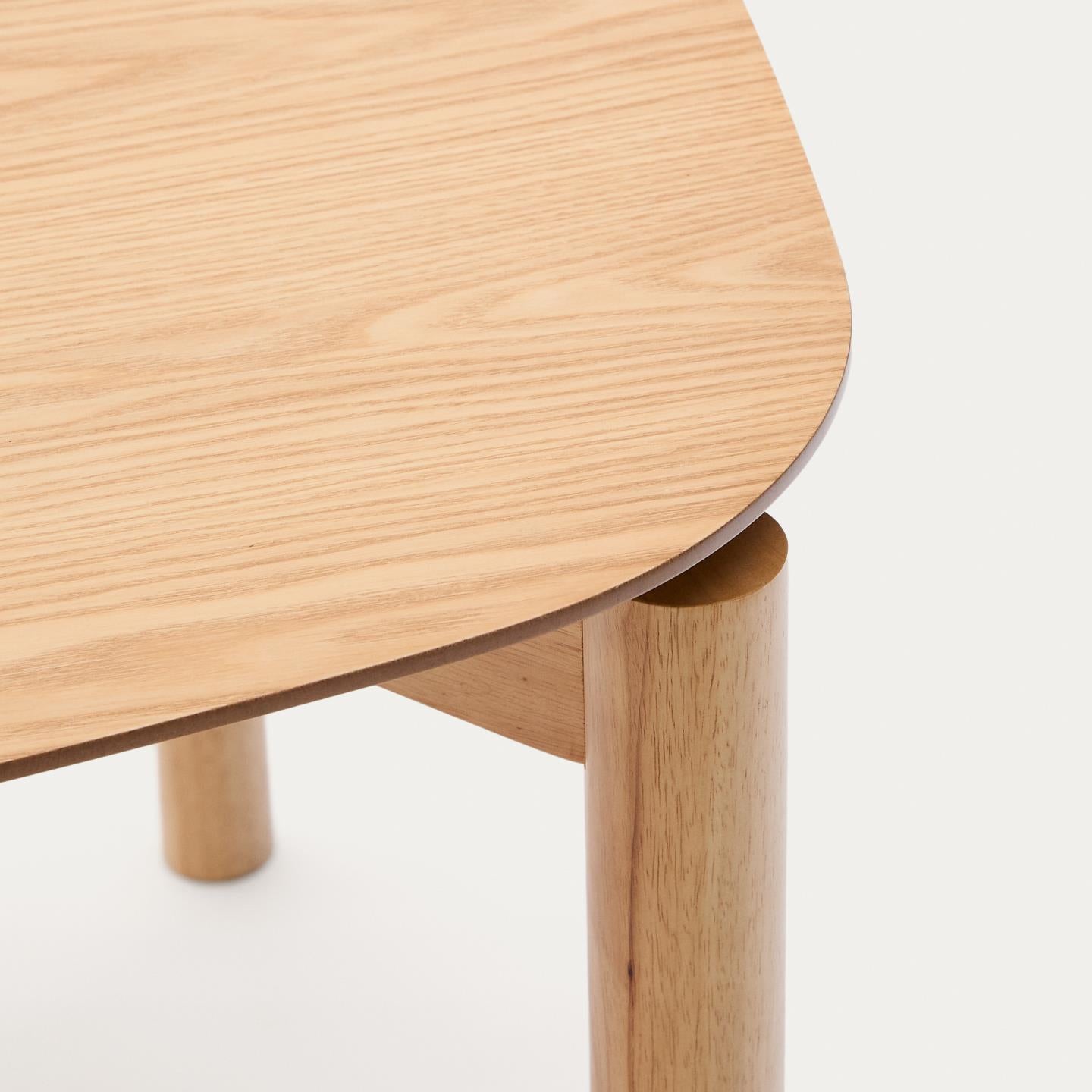 Kave Home Indara eettafel rechthoekig 160x90 cm Naturel
