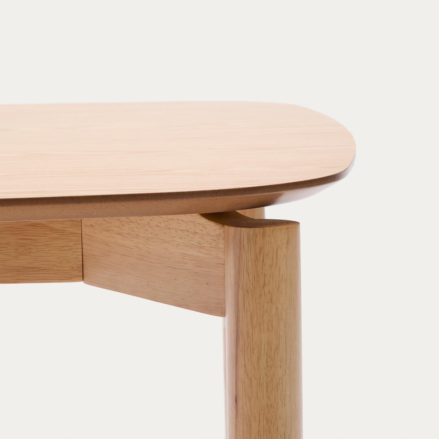 Kave Home Indara eettafel rechthoekig 160x90 cm Naturel
