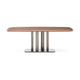 Kave Home Melvar eettafel 220x110 cm walnoot