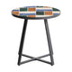 Kave Home Tella bijzettafel Ø45 cm Meerkleurig
