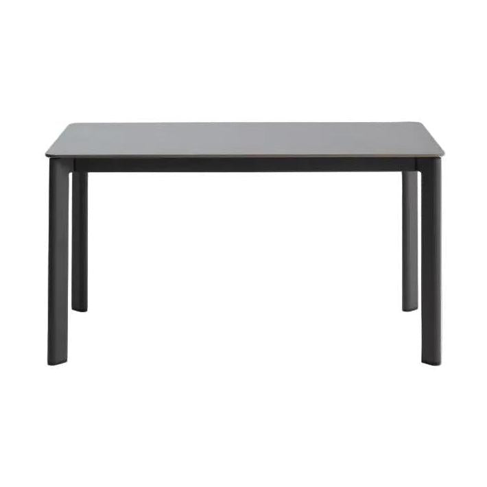 Kave Home Anafi tuintafel 140x80 cm Grafiet