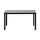 Kave Home Anafi tuintafel 140x80 cm Grafiet