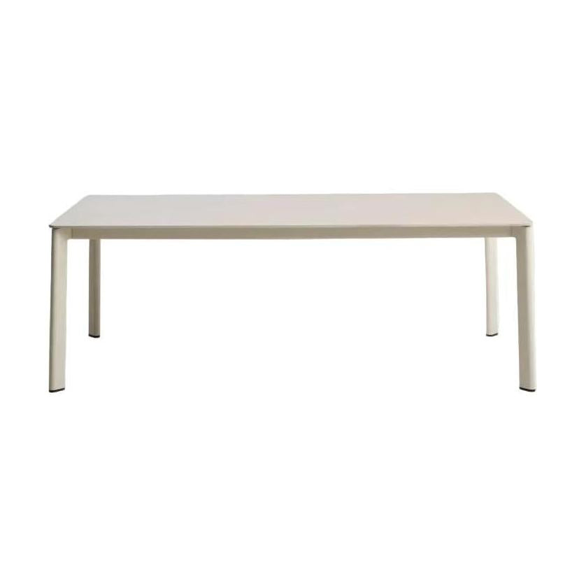 Kave Home Anafi tuintafel 220x100 cm Ecru
