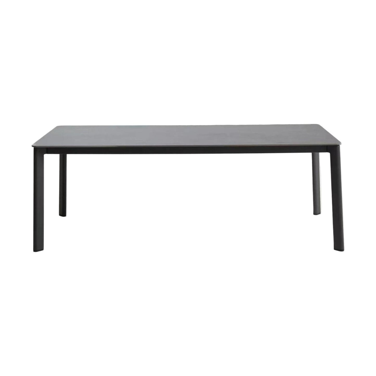 Kave Home Anafi tuintafel 220x100 cm Grafiet