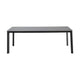 Kave Home Anafi tuintafel 220x100 cm Grafiet