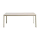 Kave Home Anafi tuintafel 180x90 cm Ecru